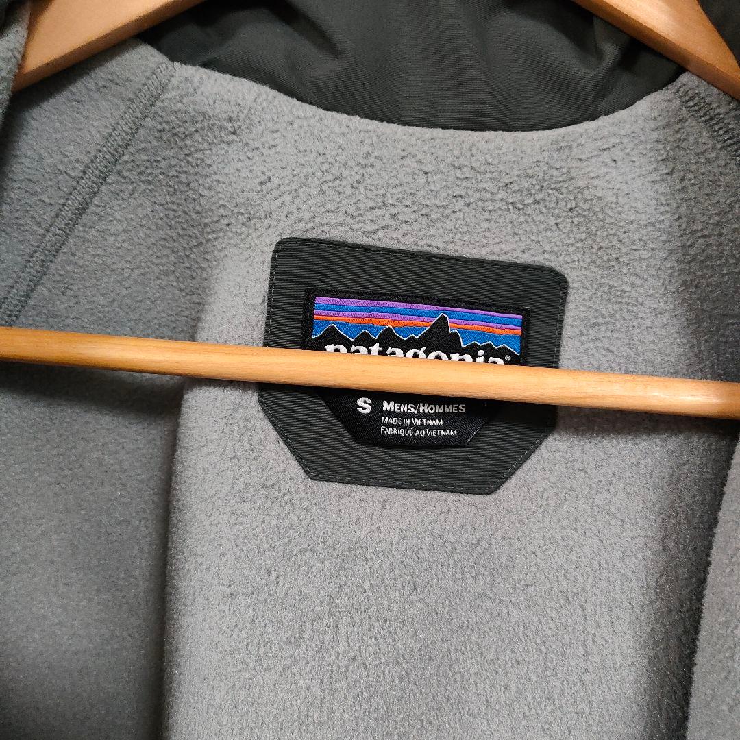 パタゴニア シェルドシンチラジャケット S フォージグレー 28145