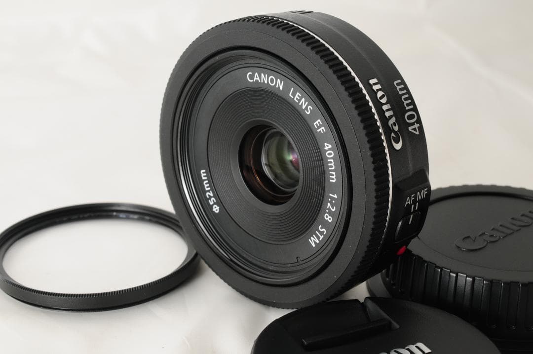 【単焦点レンズ】Canon EF 40mm F2.8 STM パンケーキ