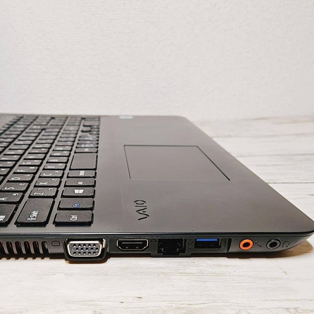 普段使いに♪VAIO大画面ノートパソコン i5 SSD カメラ テンキー DVD