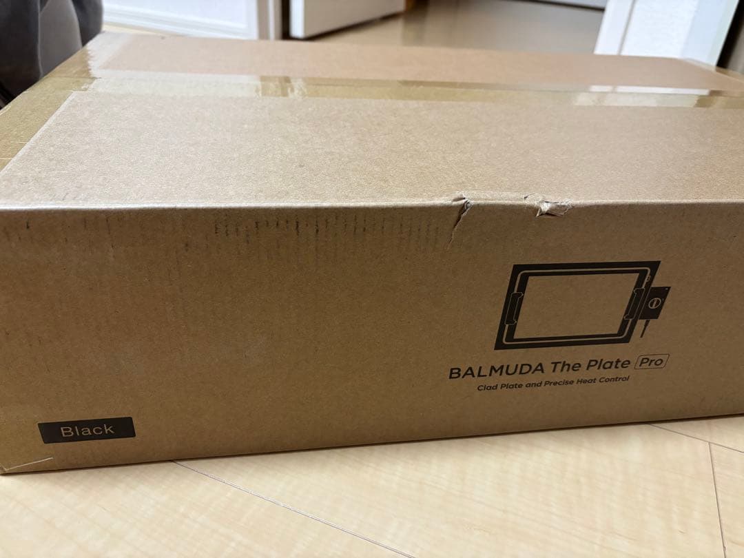 【新品・未使用】BALMUDA The Plate Pro ブラック