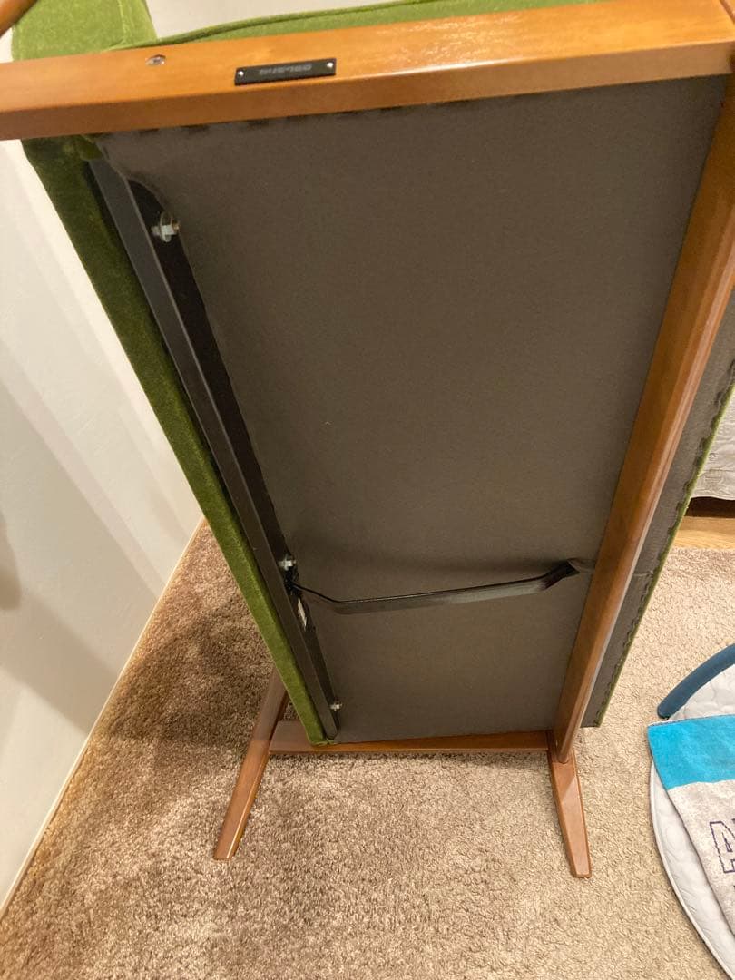 【ミクリ】カリモク60 kチェア 2シーター　モケットグリーン