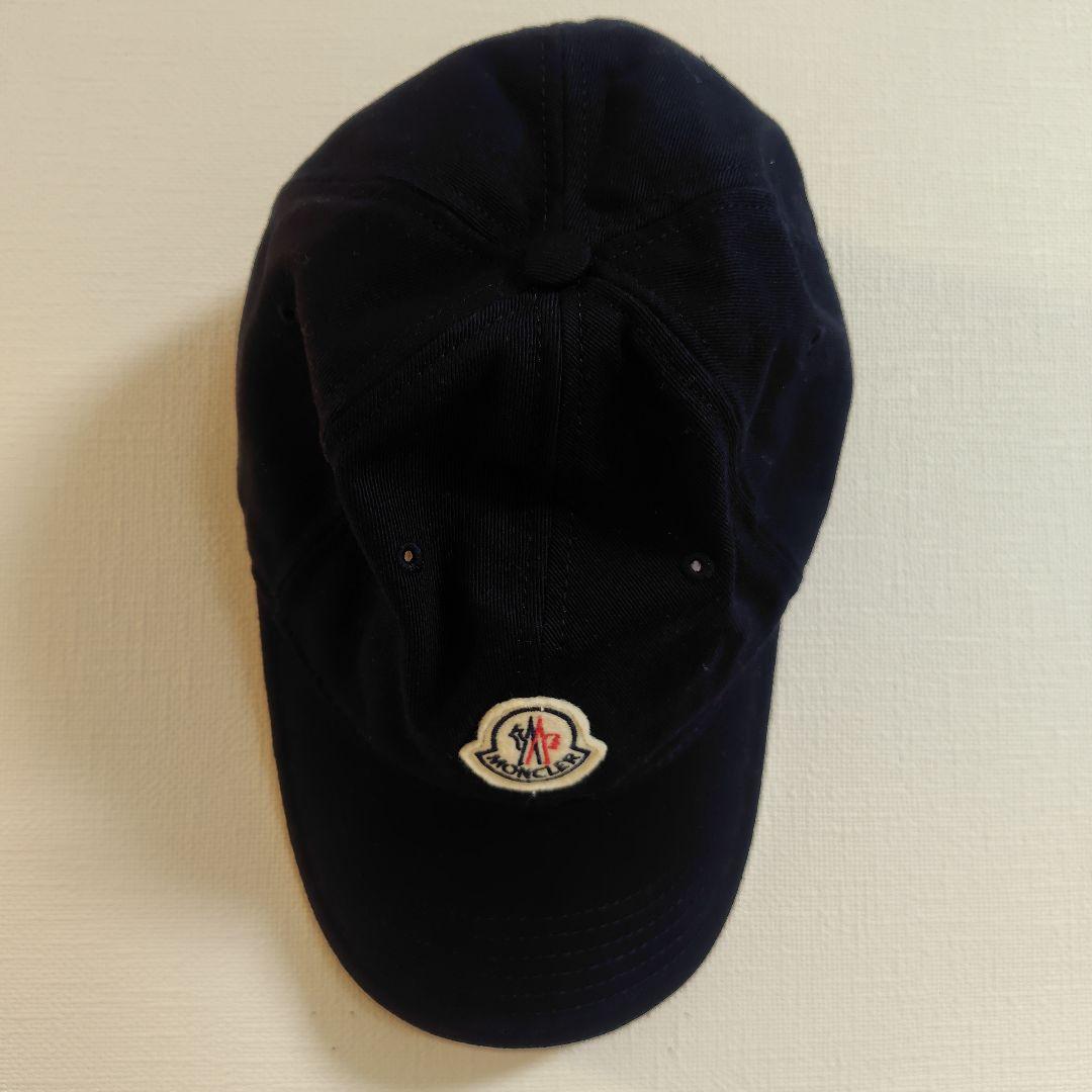 極美品　 正規品 MONCLER モンクレール ベースボールキャップ ブラック