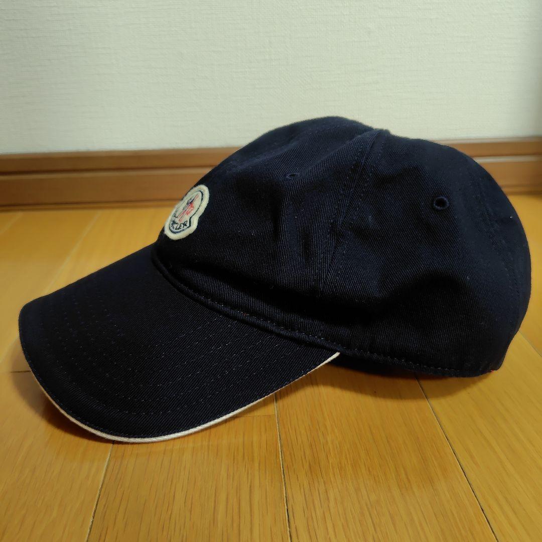 極美品　 正規品 MONCLER モンクレール ベースボールキャップ ブラック