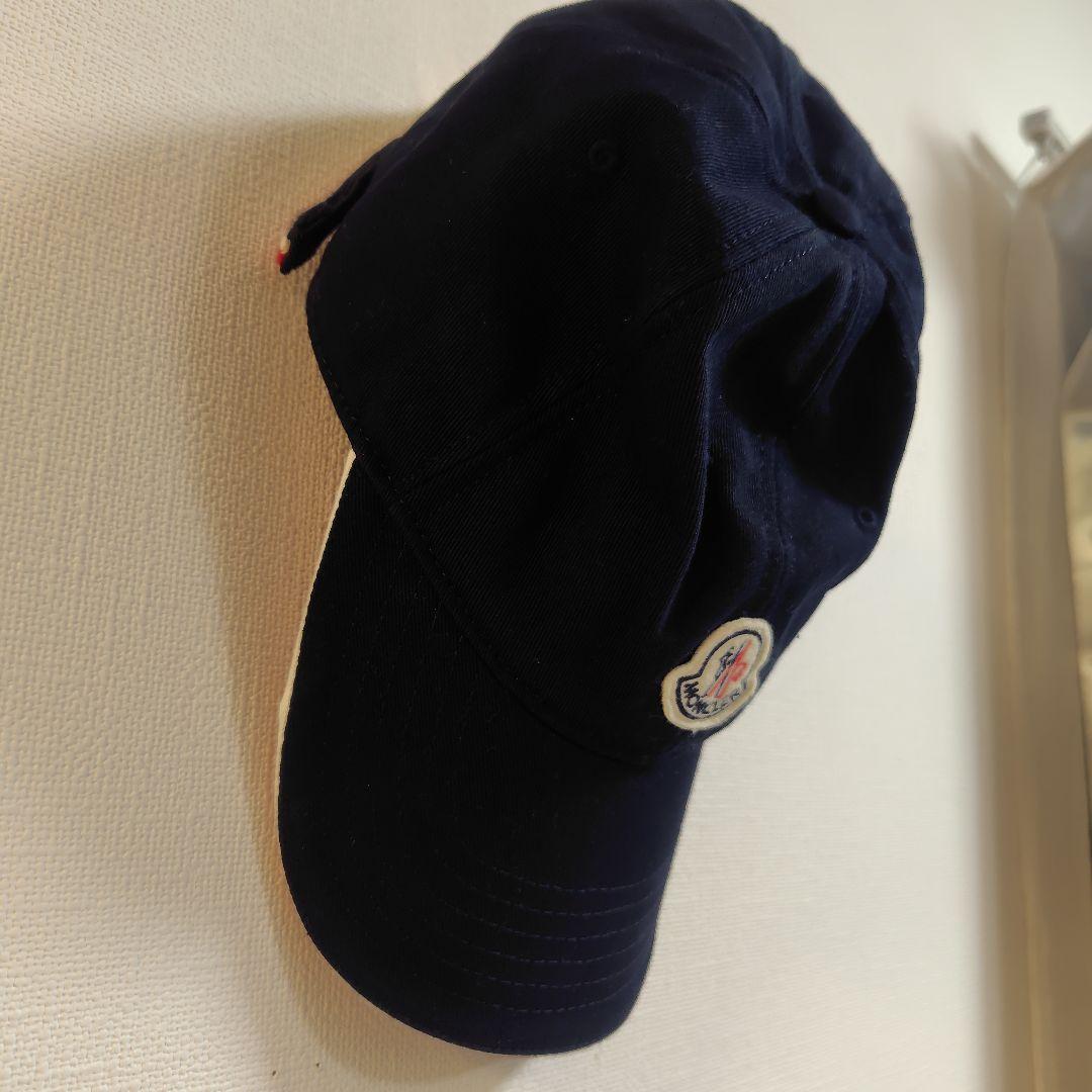極美品　 正規品 MONCLER モンクレール ベースボールキャップ ブラック