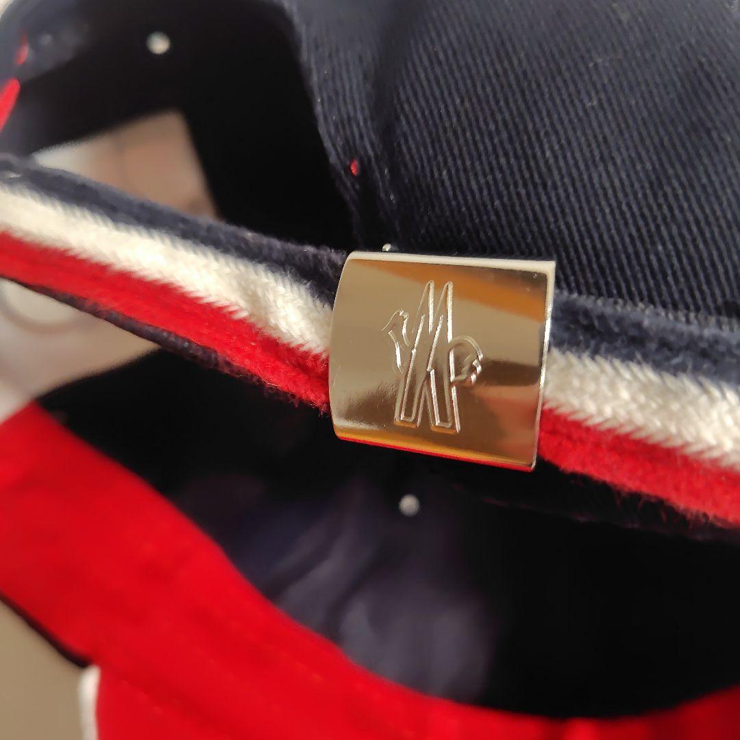 極美品　 正規品 MONCLER モンクレール ベースボールキャップ ブラック