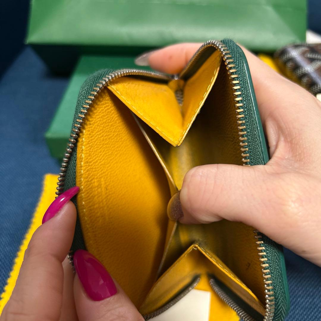 ゴヤール GOYARD 小銭入れ グリーン