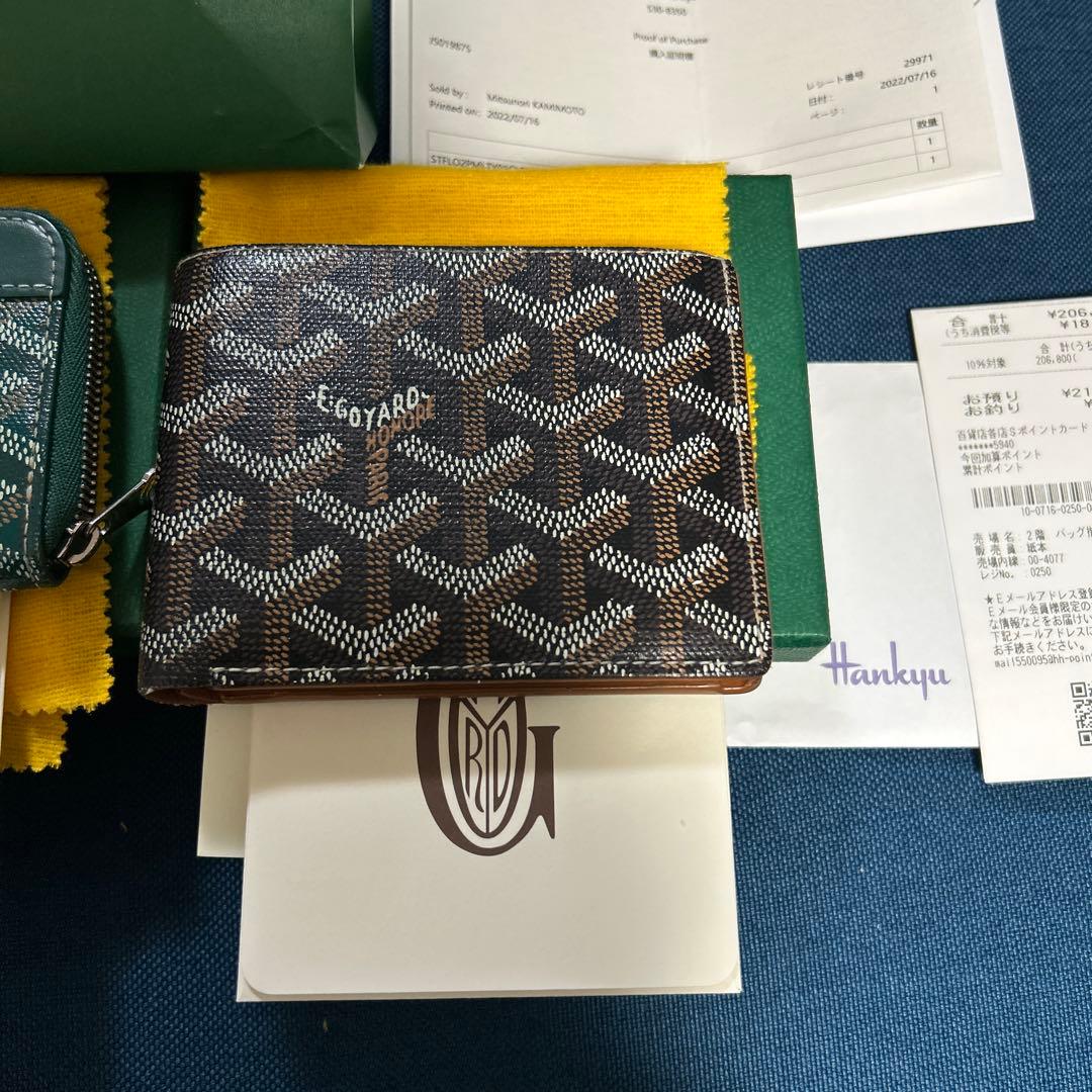 ゴヤール GOYARD 小銭入れ グリーン