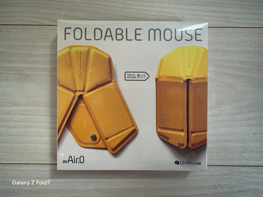 【新品】OriMouse ポータブル無線マウス（サンフラワーイエロー）