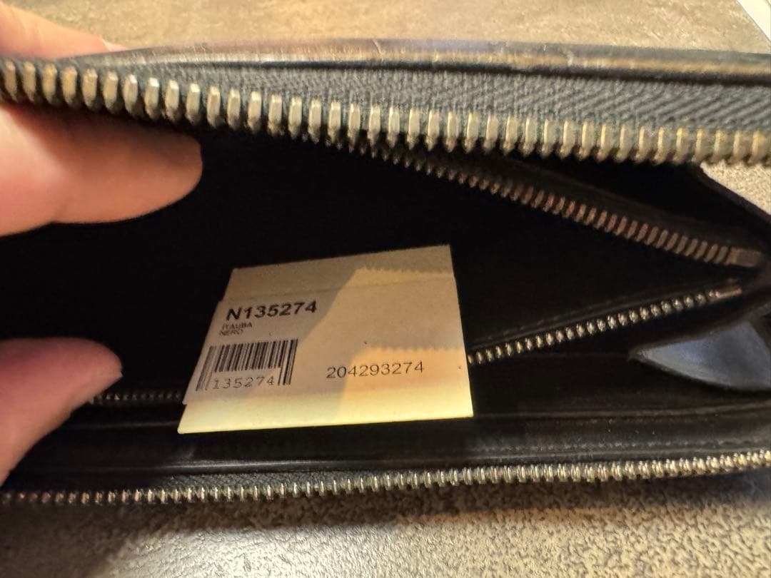 ベルルッティ 定価20.4万円 イタウバ ロングジップウォレット