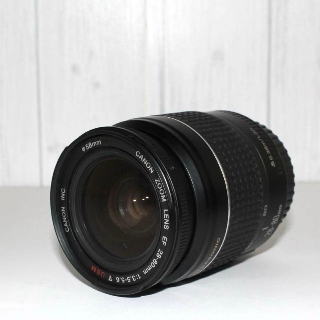 Canon Kissx2 一眼レフカメラ　本体　28-80mmレンズ付き
