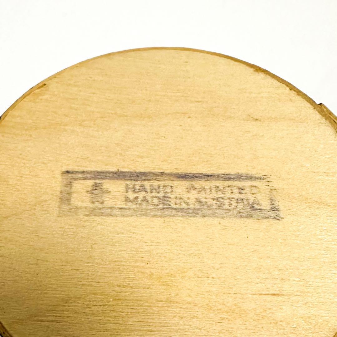 【新品 未使用】BOSSE ボッセ 木製ボックス わっぱ 鳥と花の模様