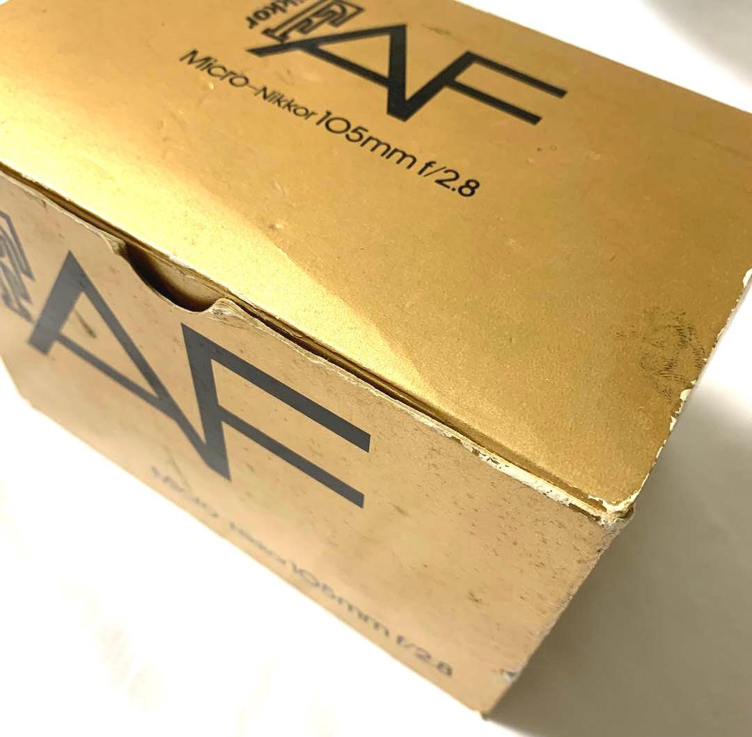 Nikon AF Micro-Nikkor 105mm f2.8 元箱