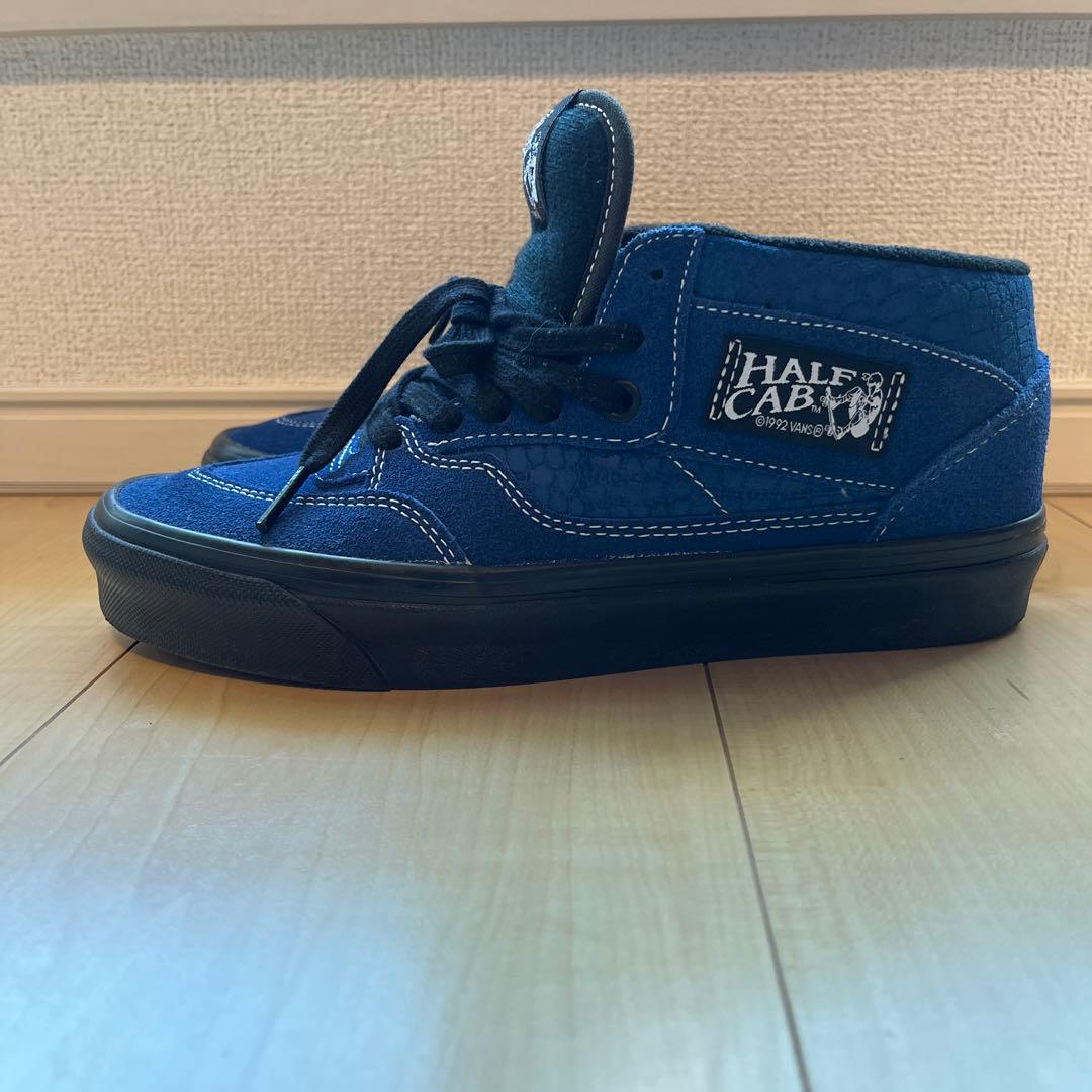 【ilon】VANS HALF CAB 青 スニーカー　24cm