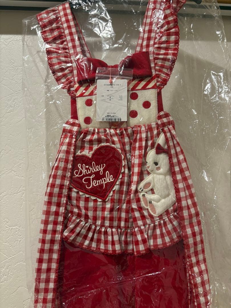 おまけつきシャーリーテンプル うさぎ エプロン 三越伊勢丹限定 おまけつき