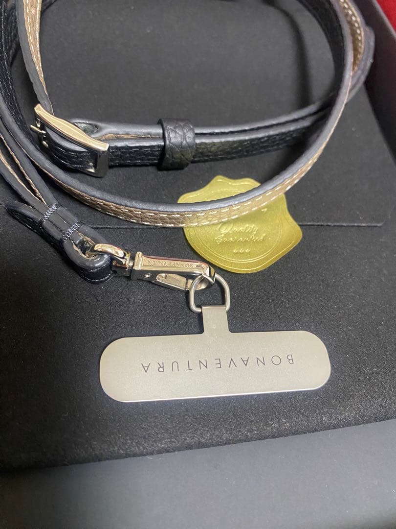 Bonaventura iPhone用ケース ストラップ付き