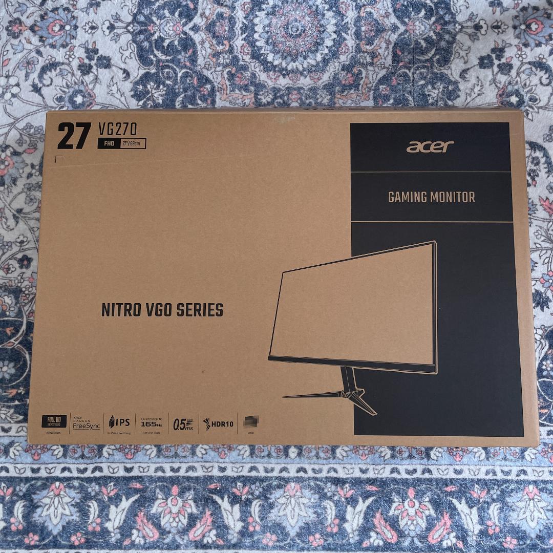 ベ*ー様 Acer Nitro VG270Sbmiipfx 27インチ ゲーミン