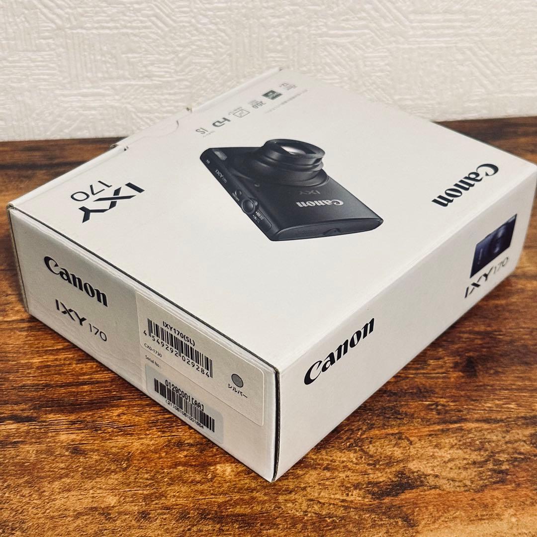Canon IXY 170 シルバー　デジタルカメラ　コンパクト　デジカメ