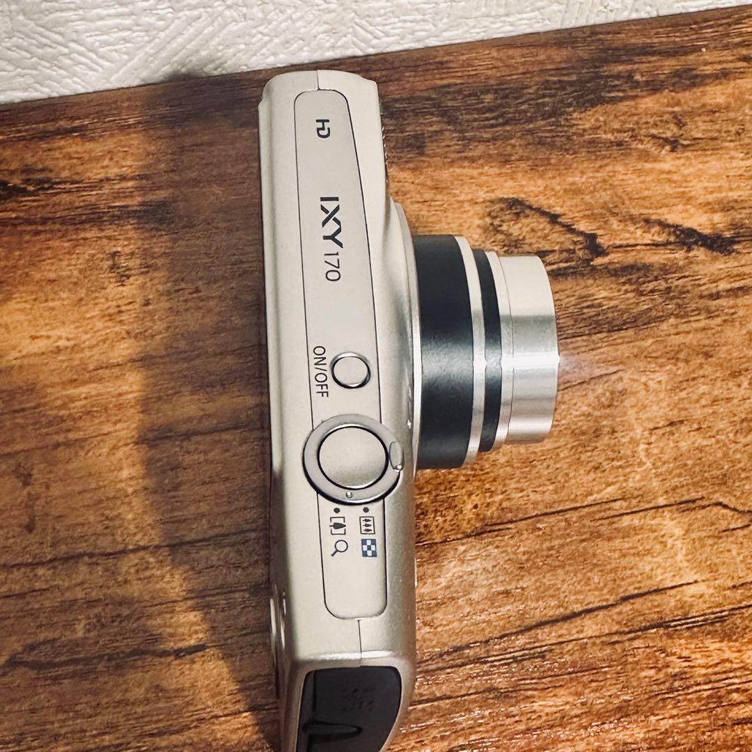 Canon IXY 170 シルバー　デジタルカメラ　コンパクト　デジカメ