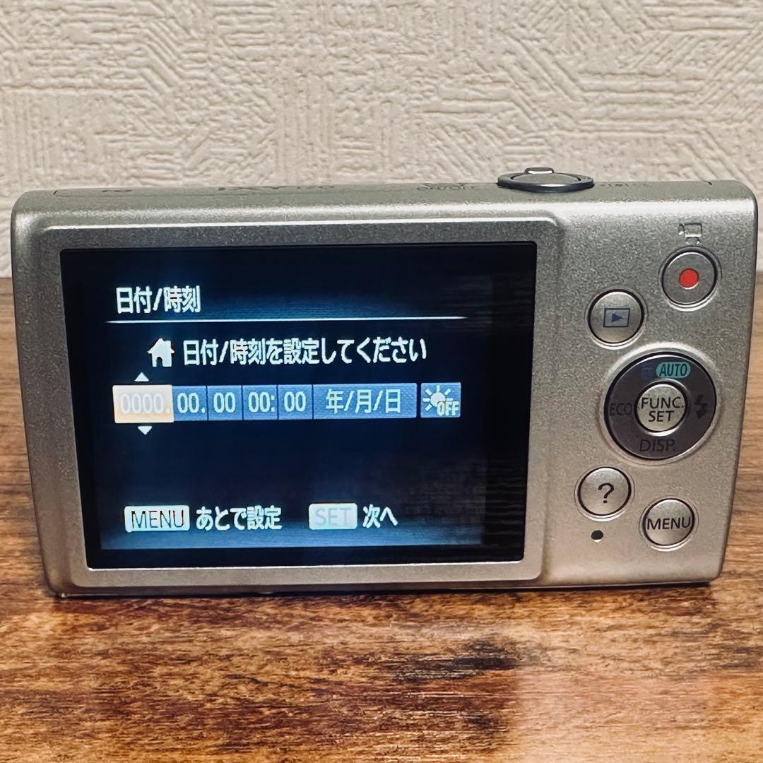 Canon IXY 170 シルバー　デジタルカメラ　コンパクト　デジカメ