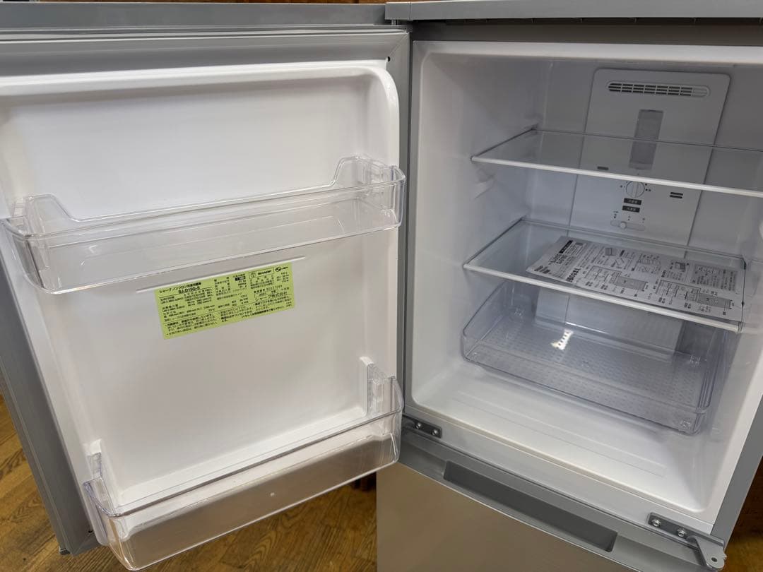 F036 美品　SHARP ２ドア　冷蔵庫　2021年製　152L