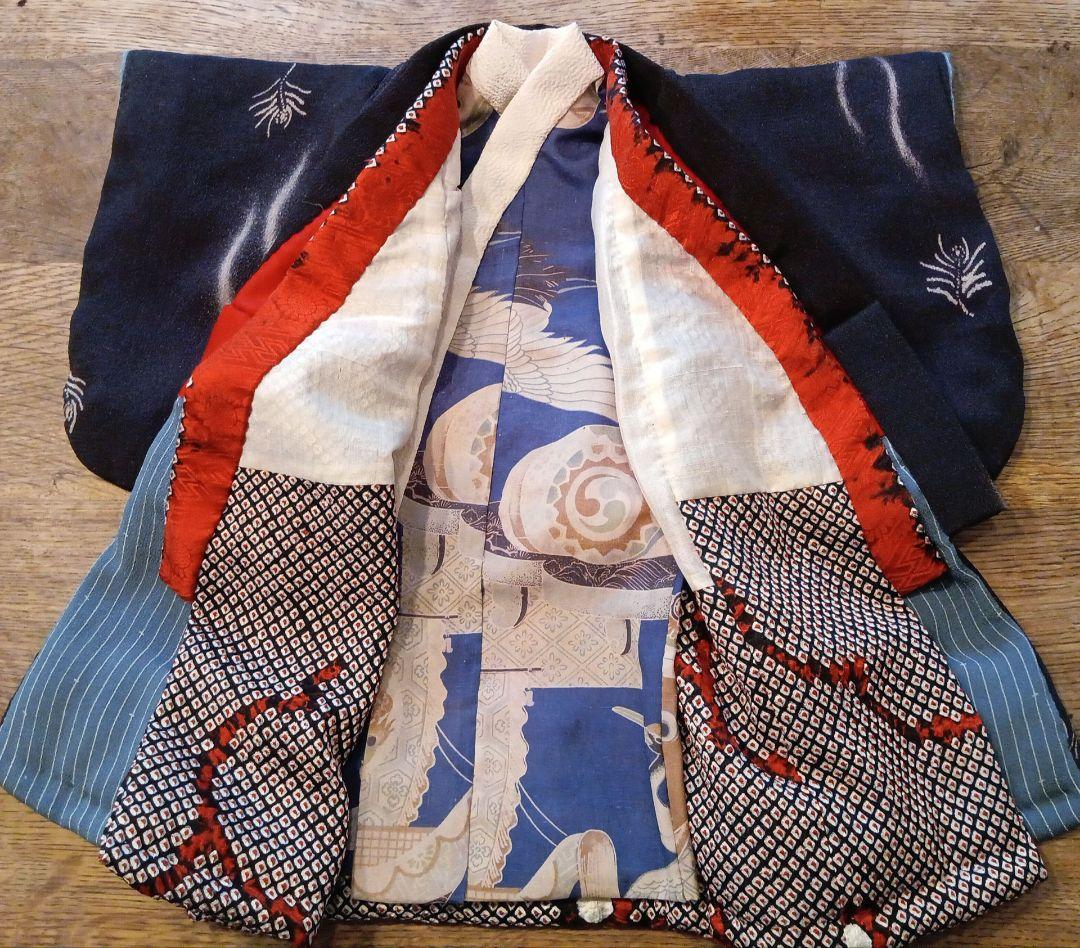 15号の市松人形のお着物の一式8点　ご依頼品