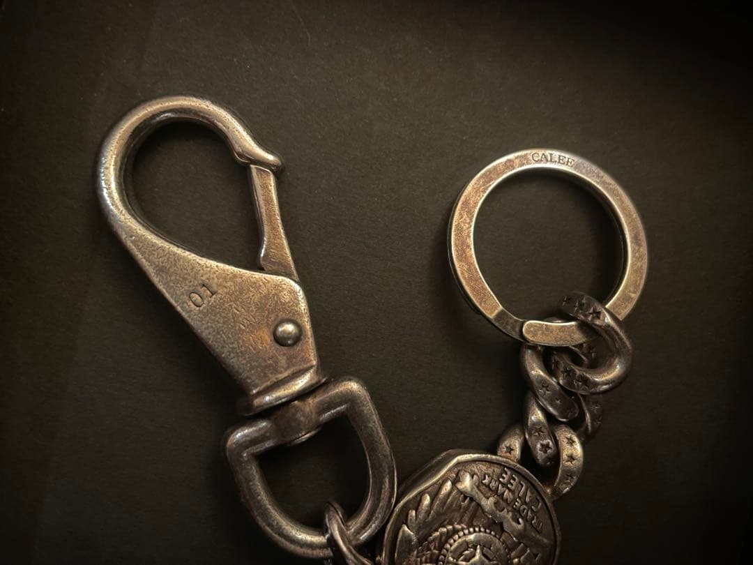 calee シルバーキーリング