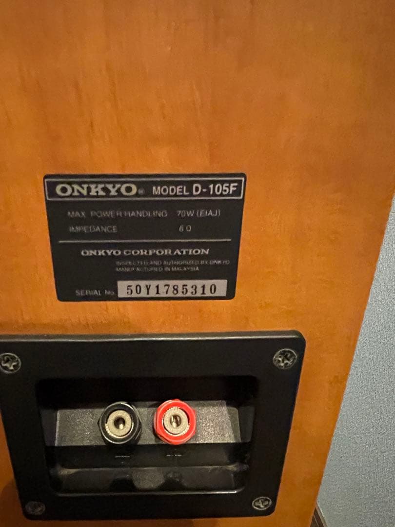 D-105F ONKYO オンキヨー トールボーイスピーカー フロントスピーカー