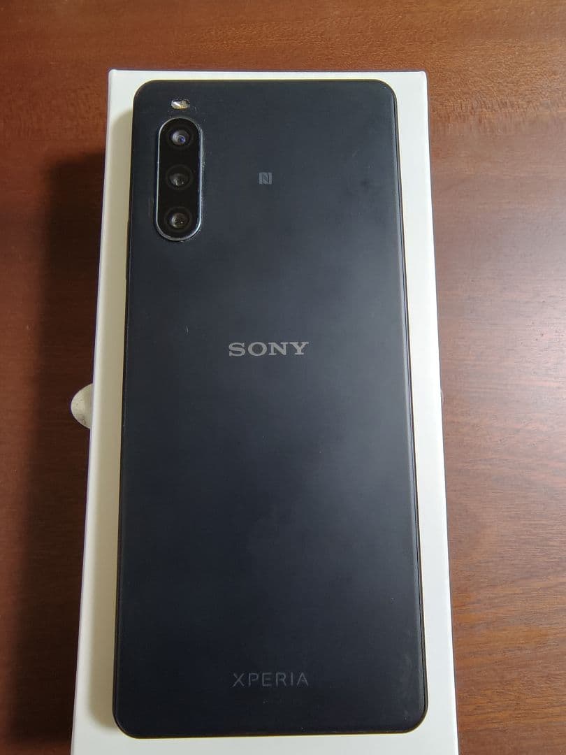 Xperia 10 IV 128GB ブラック 画面割れあり 動作確認済
