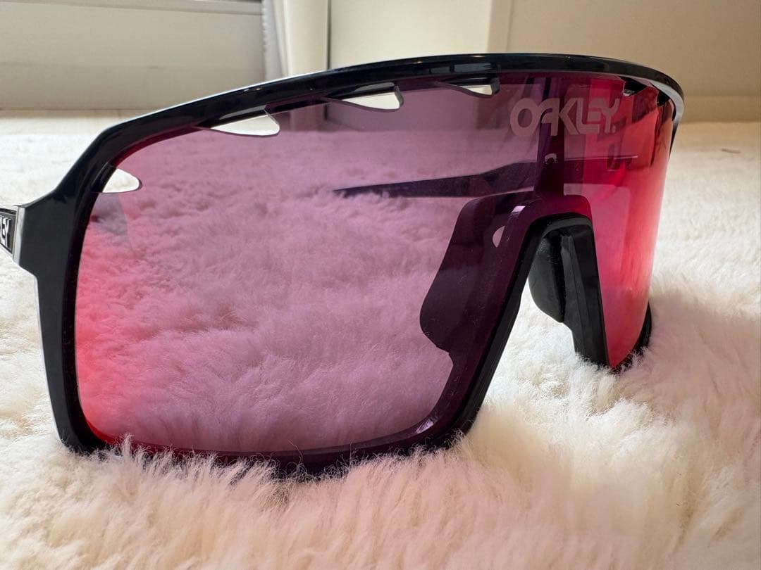 Oakley サングラス ケース付き　自転車OO9406A-1137 ピンク