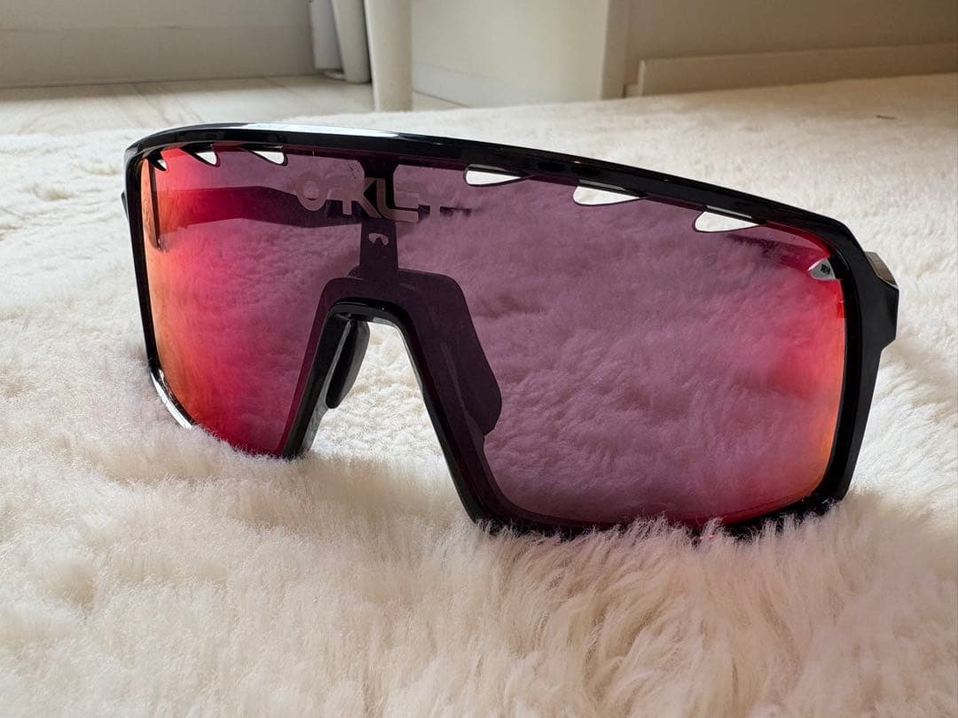 Oakley サングラス ケース付き　自転車OO9406A-1137 ピンク