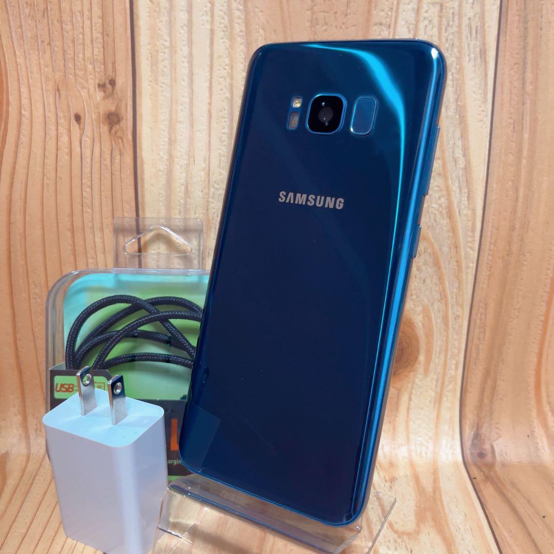 SIMフリー 本体 Galaxy S8 SC-02J 64 GB 032 ブルー