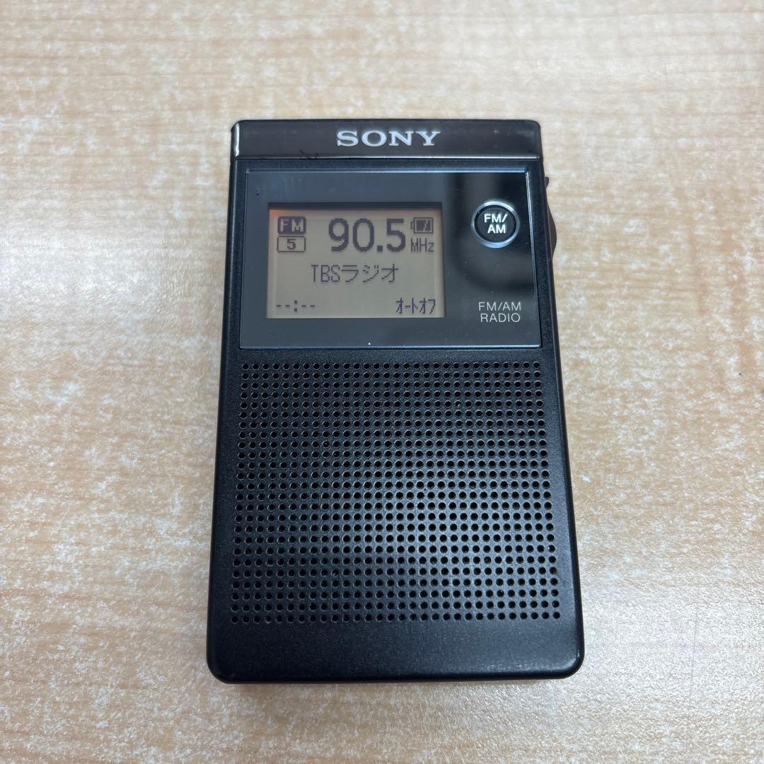 SONY SRF-R356 FM/AMポケットラジオ