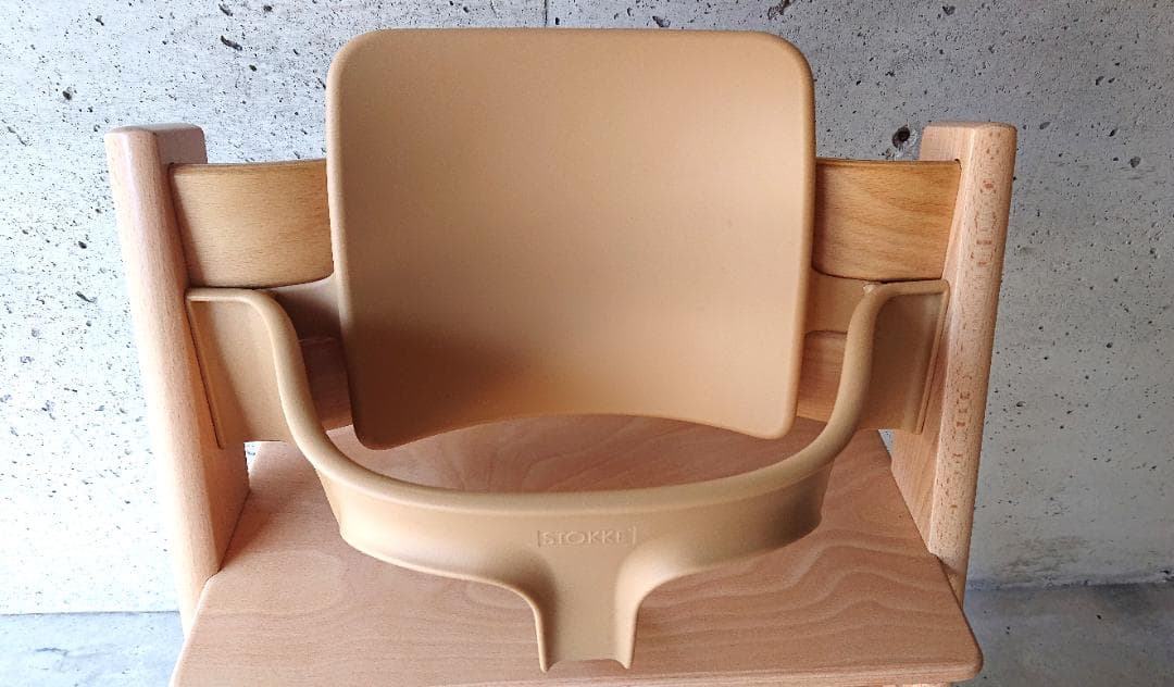 【美品】ストッケ　トリップトラップ　ベビーセット＆トレイ付