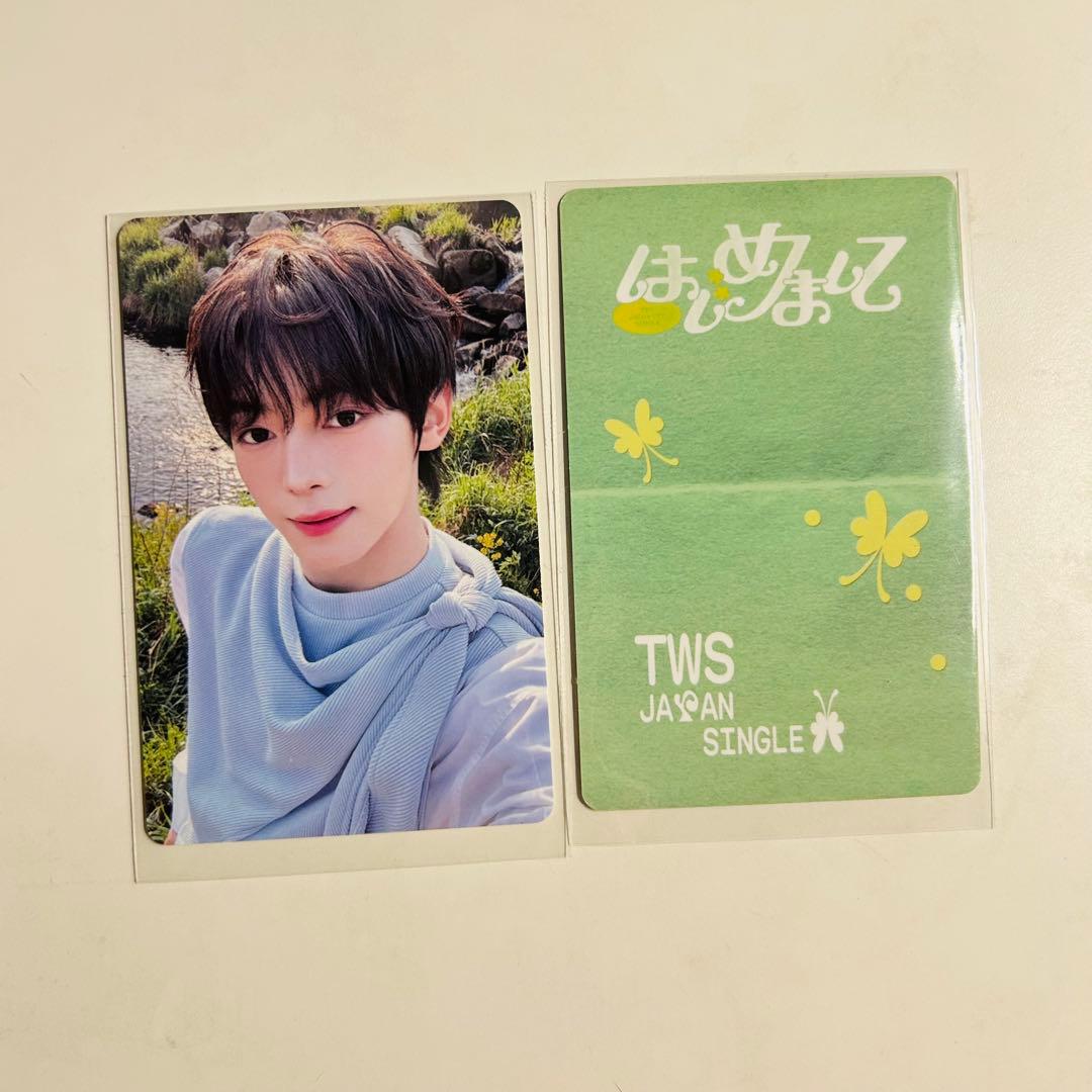 TWS ハンジン 中華 トレカ 初めまして yzy 予約特典 トレカ 中国②