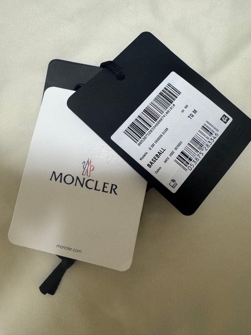 【モンクレール】ベースボールキャップ