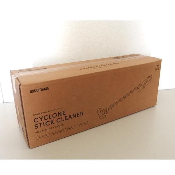 アイリスオーヤマ コードレス サイクロン スティッククリーナー 掃除機