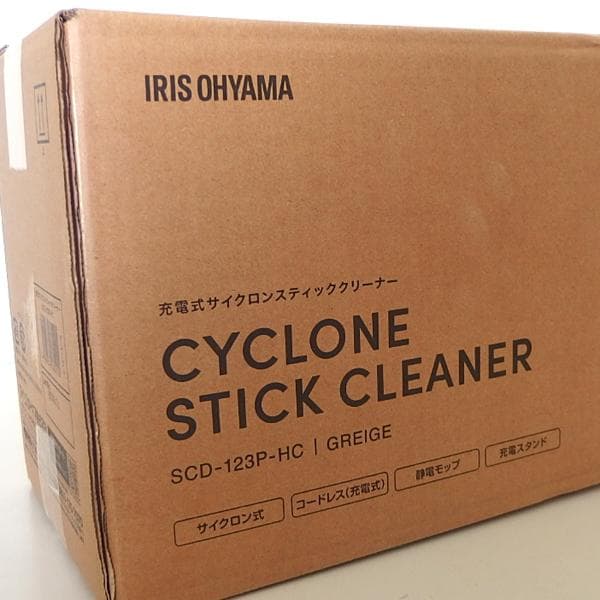 アイリスオーヤマ コードレス サイクロン スティッククリーナー 掃除機