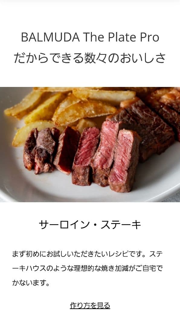 【新品未使用品】BALMUDA The Plate Pro 　　 ホットプレート