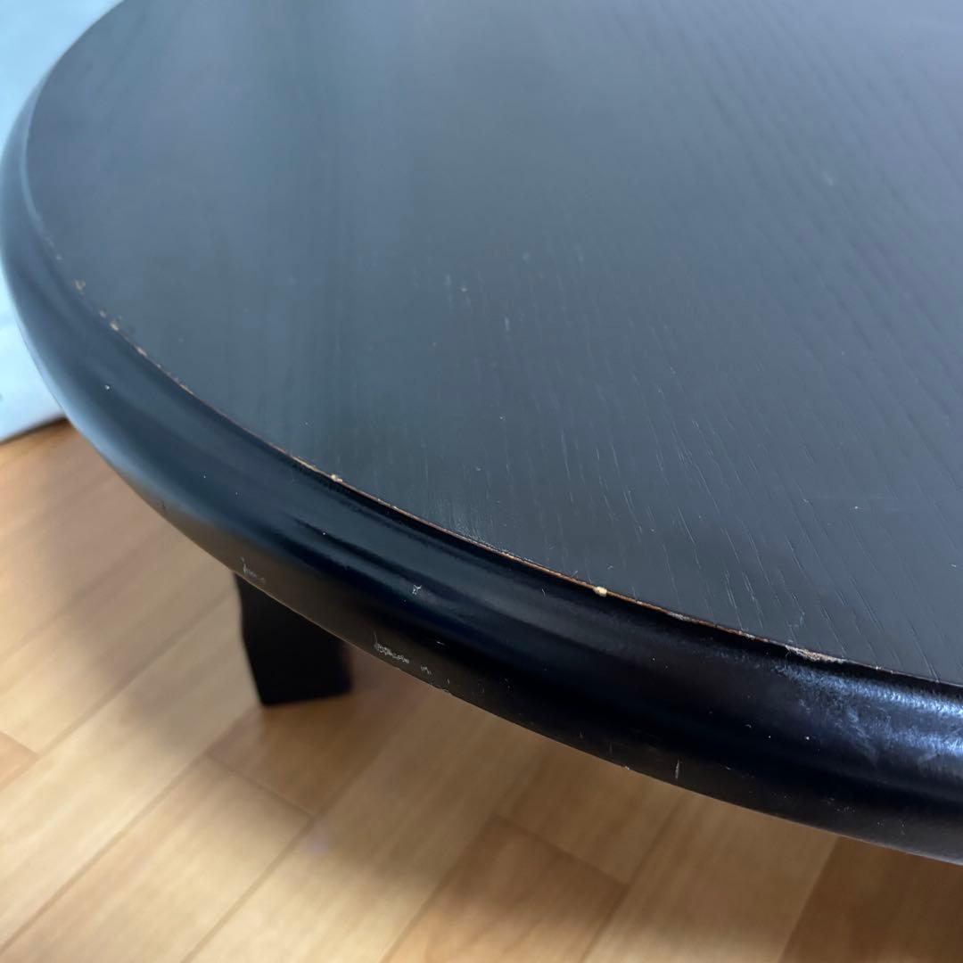 レトロ　ちゃぶ台　丸ちゃぶ台　折りたたみ　テーブル　座卓