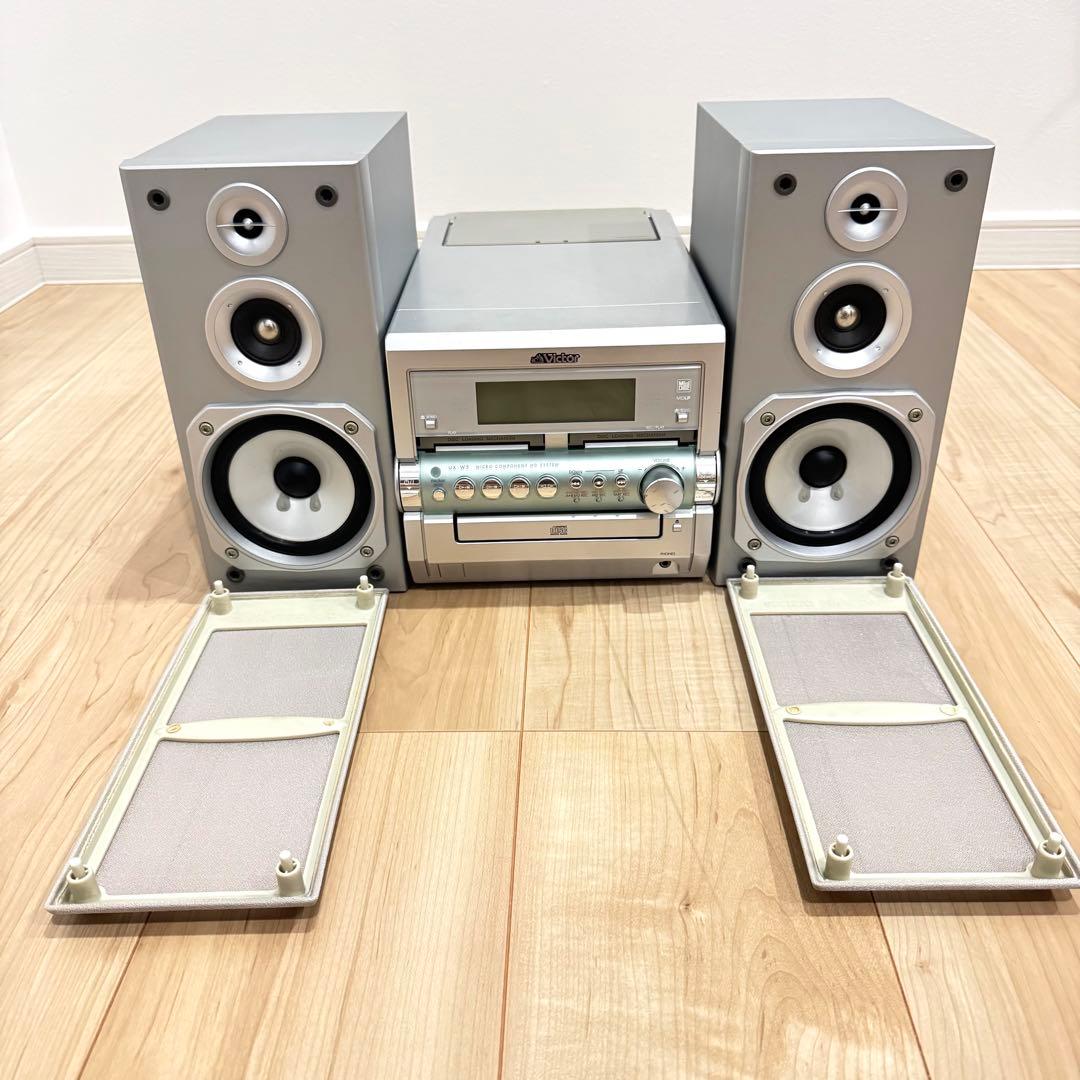 Victor UX-W5 動作確認済 ミュージックコンポ プレーヤー