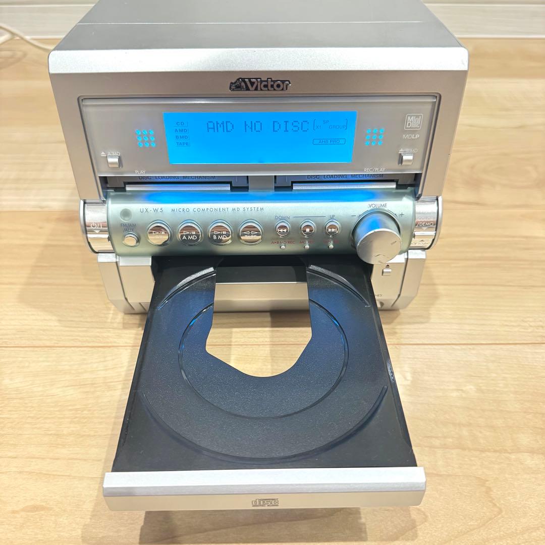 Victor UX-W5 動作確認済 ミュージックコンポ プレーヤー