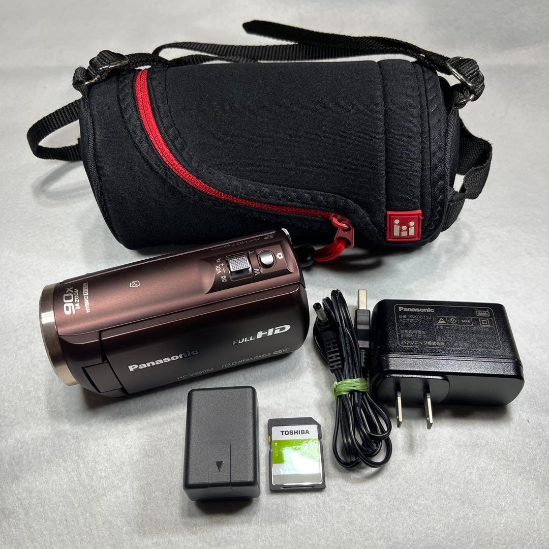 Panasonic ビデオカメラHC-V550M 《ジャンク》