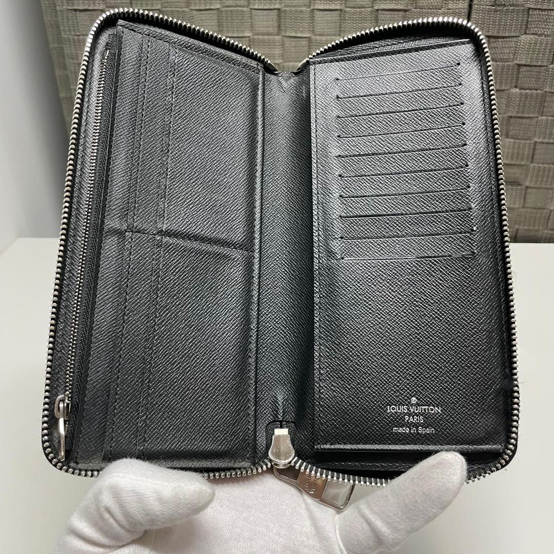 り*う様 LOUIS VUITTON ダミエグラフィット　ブラックPVC 長財布