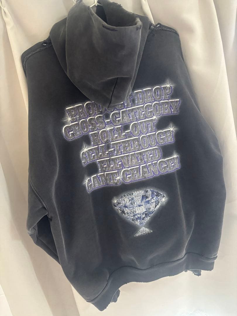 【ほぼ新品】平本蓮着用 BALENCIAGA パーカー 1