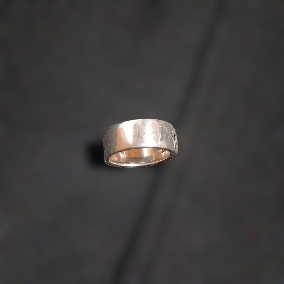 美品・ジャスティンデイビス　リング　フラワーパワー