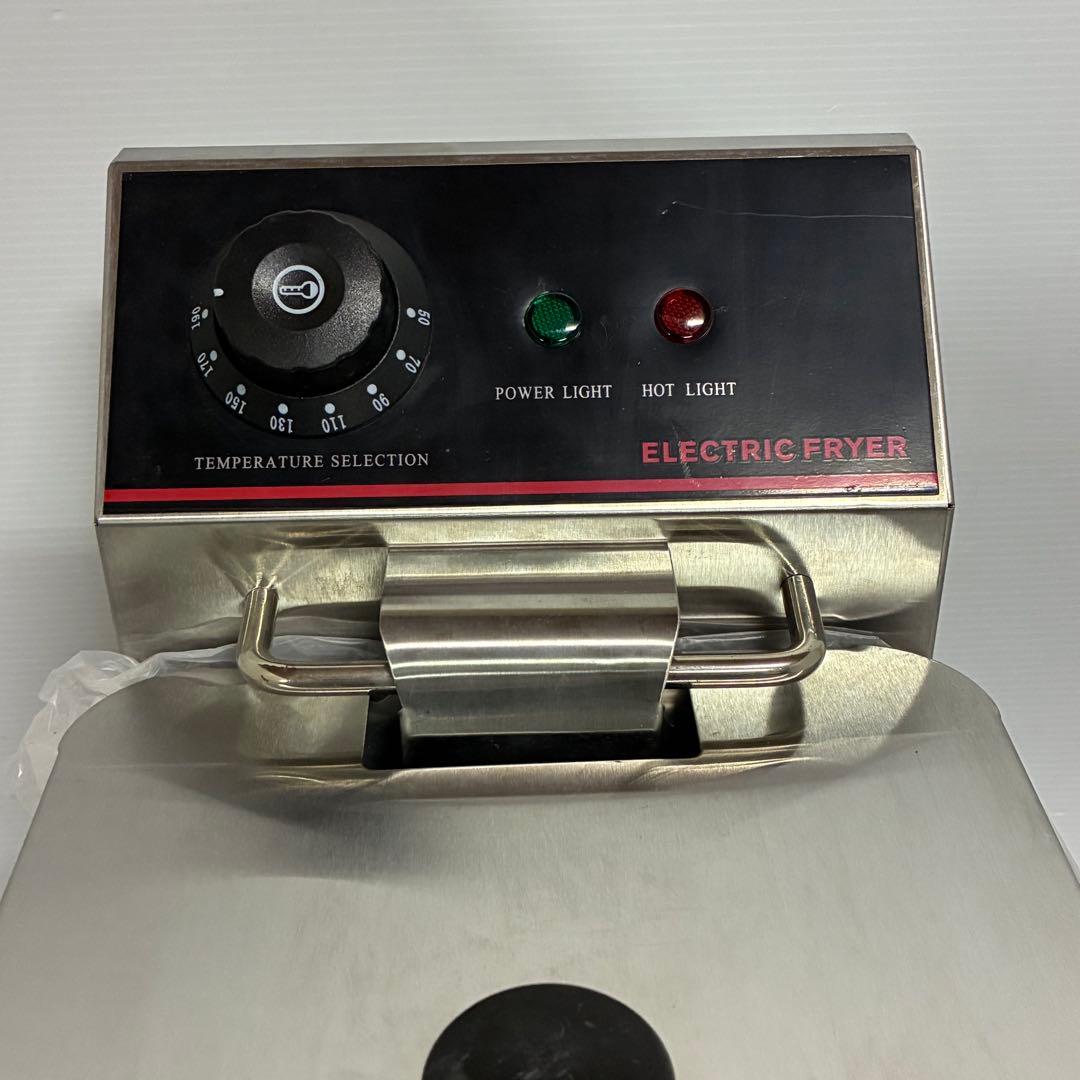 け*ん様 【未使用】ダイシン 卓上フライヤー 一槽式 業務用 4L FL-DS4