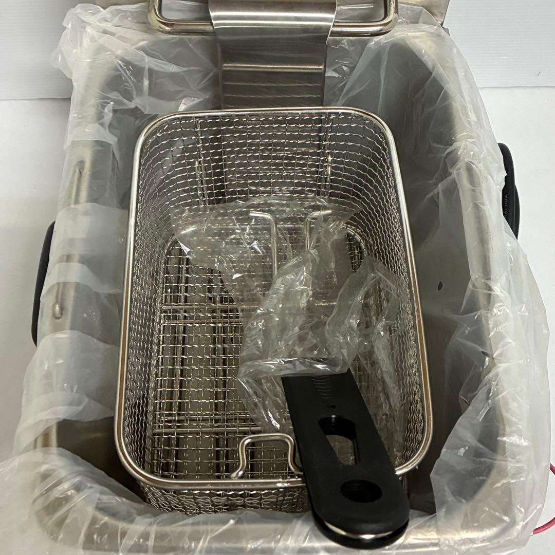 け*ん様 【未使用】ダイシン 卓上フライヤー 一槽式 業務用 4L FL-DS4