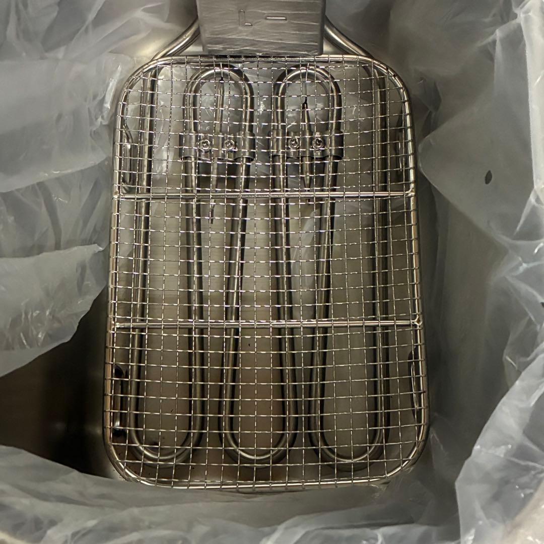 け*ん様 【未使用】ダイシン 卓上フライヤー 一槽式 業務用 4L FL-DS4