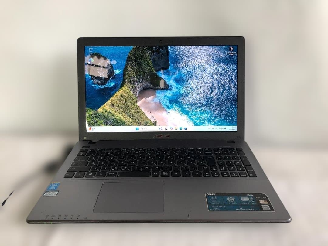 Windowsノート本体 ASUS X550L Core i7 RAM8GB SSD128GB Win11