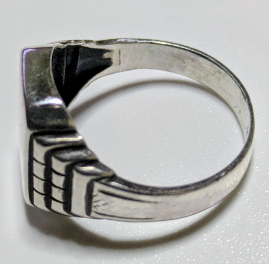 1月期間限定セール ヴィンテージ シグネチャーリング シルバー835 17号